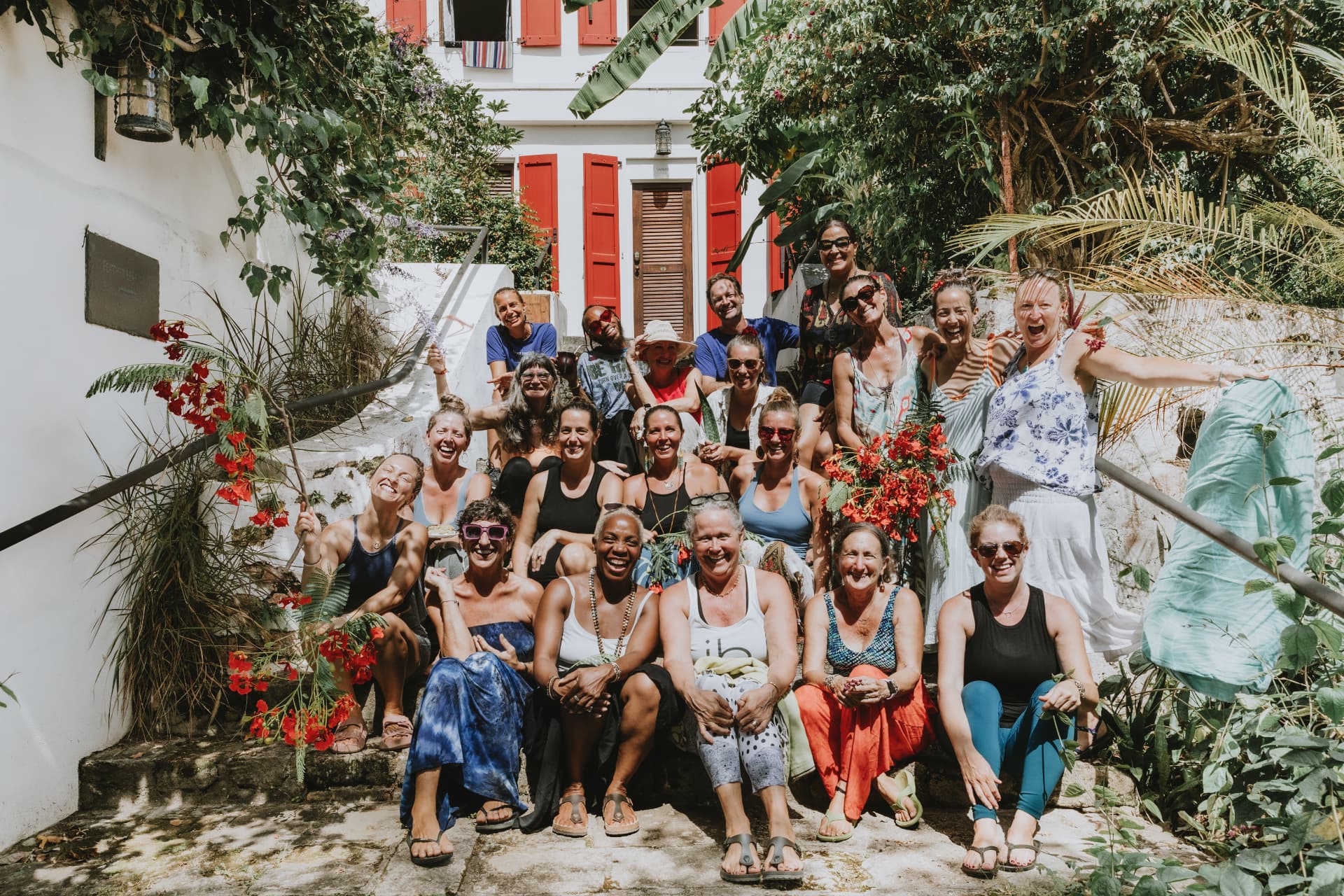 A Maha Vidya cohort together