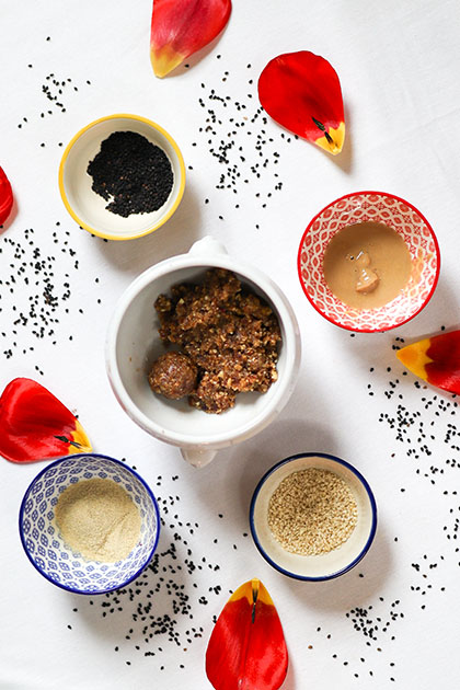 Sesame Ojas Bliss Balls