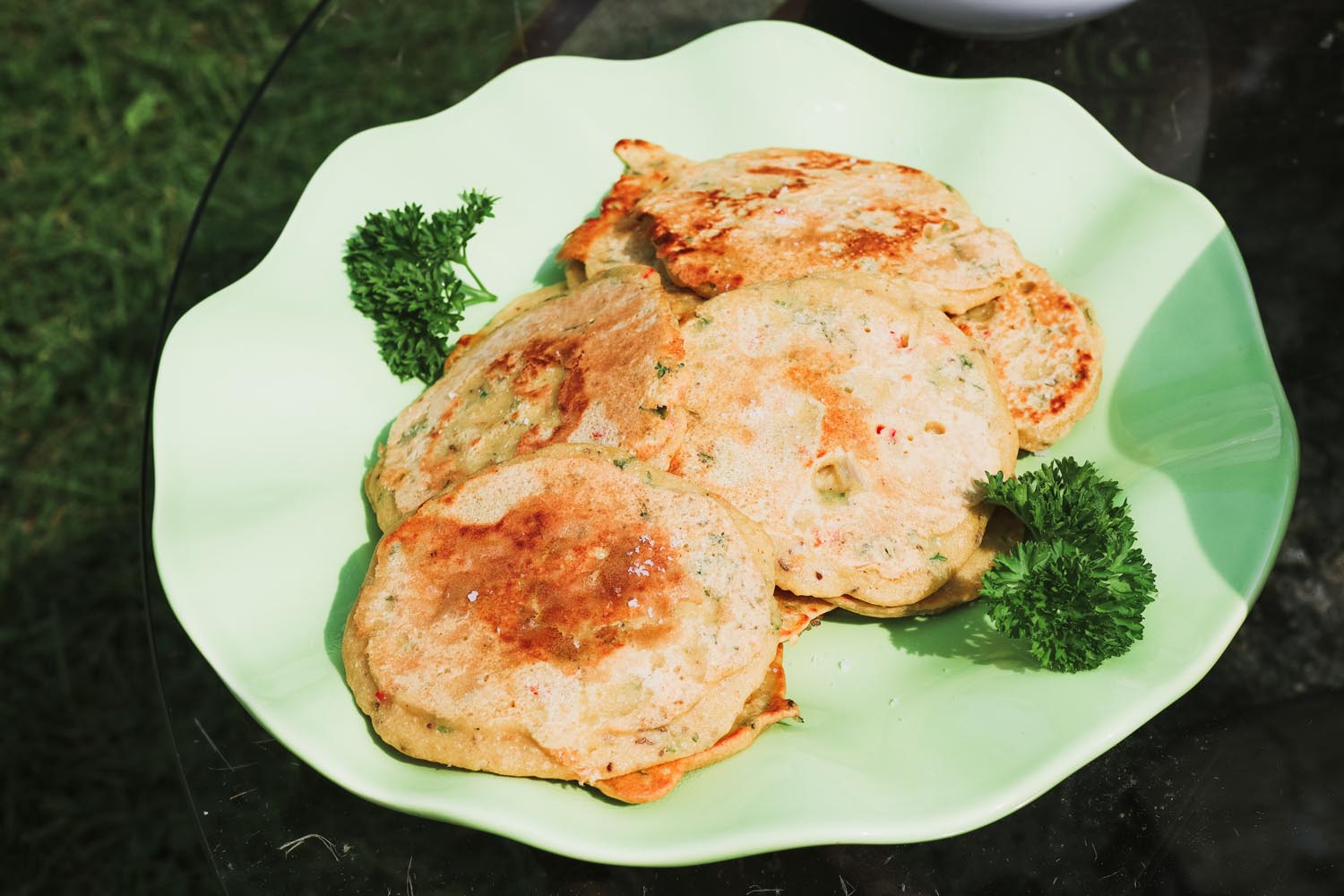 Chickpea Flour Pancakes