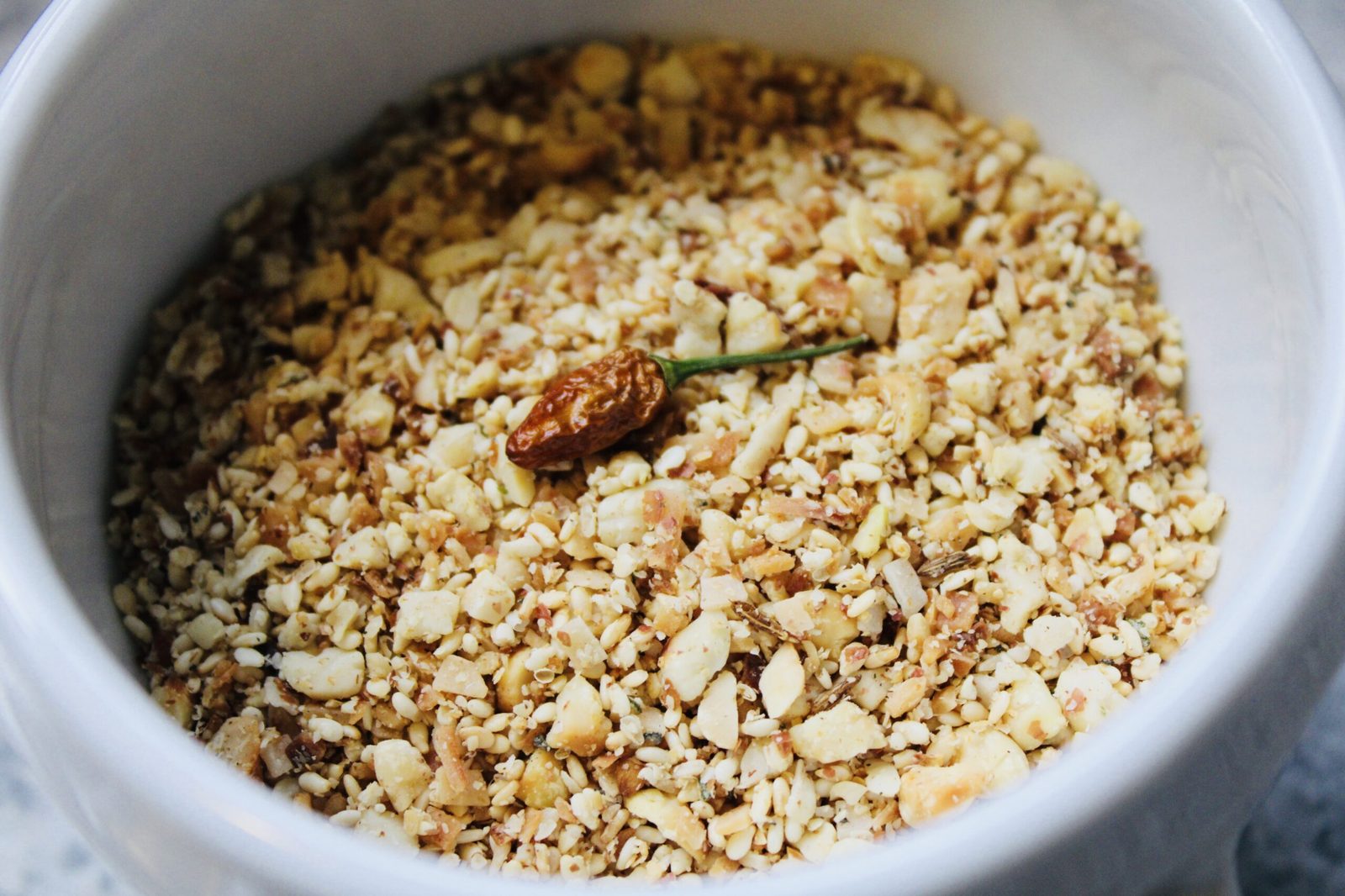 Peanut Chutney- Healthy Travel Snack