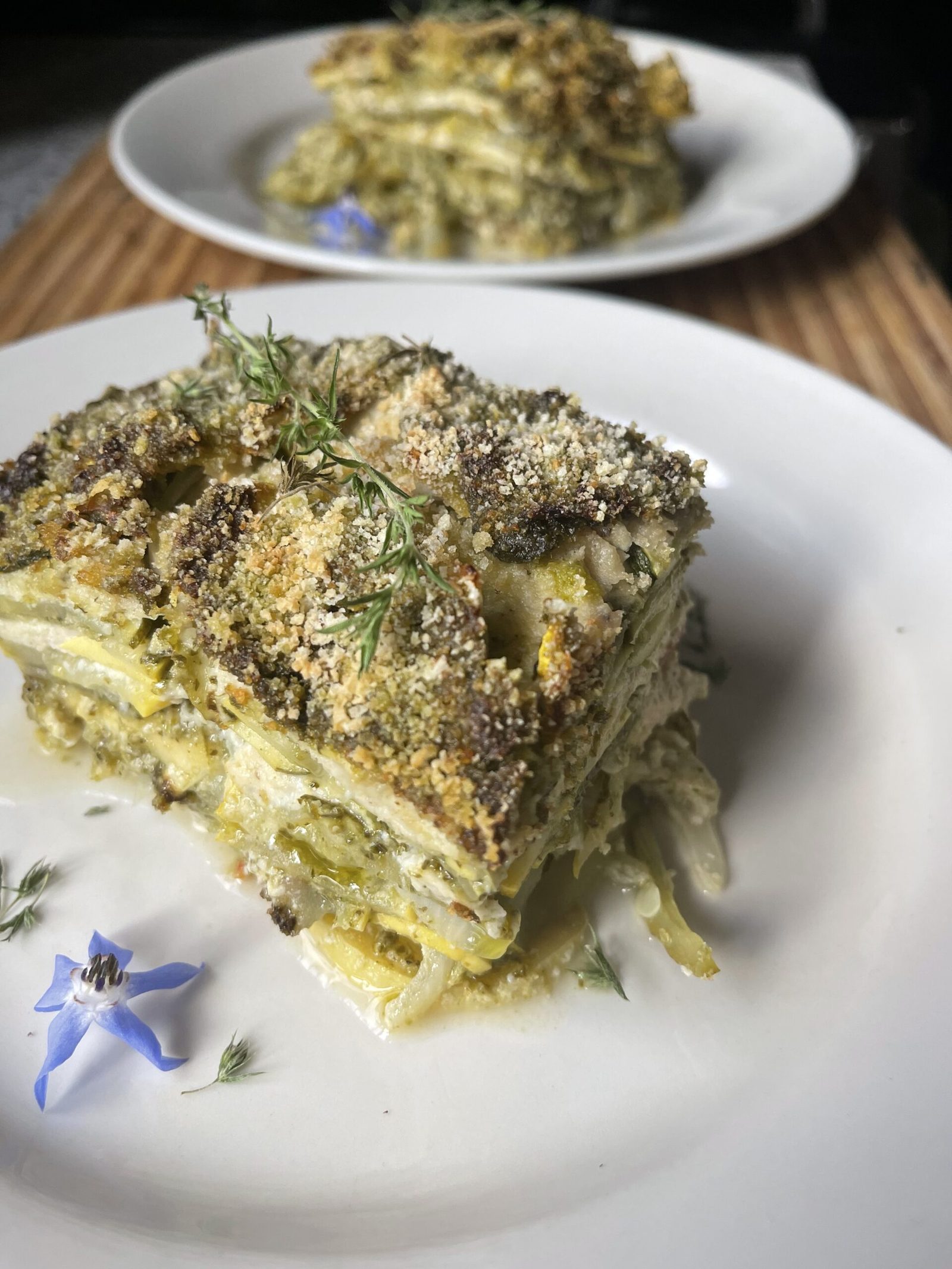 Zucchini & Summer Squash Lasagna (Gluten Free)