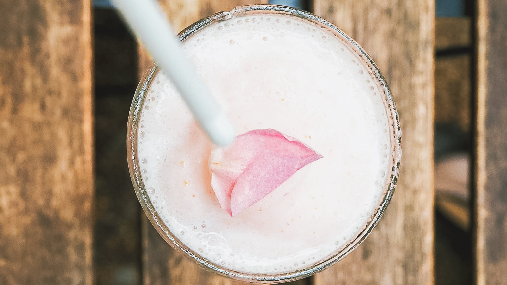 Cardamom Rose Date Smoothie
