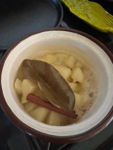 stewed breakfast pears