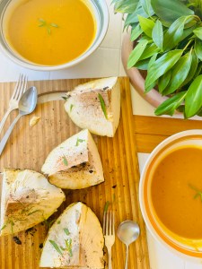 Pumpkin Sweet Potato Soup